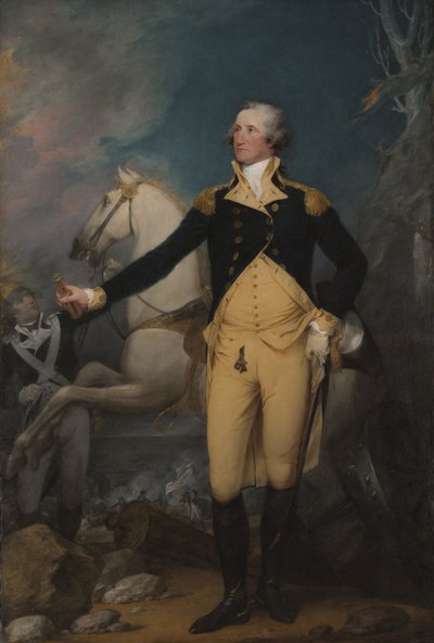 トレントンのジョージワシントン将軍、1792年 作： John Trumbull